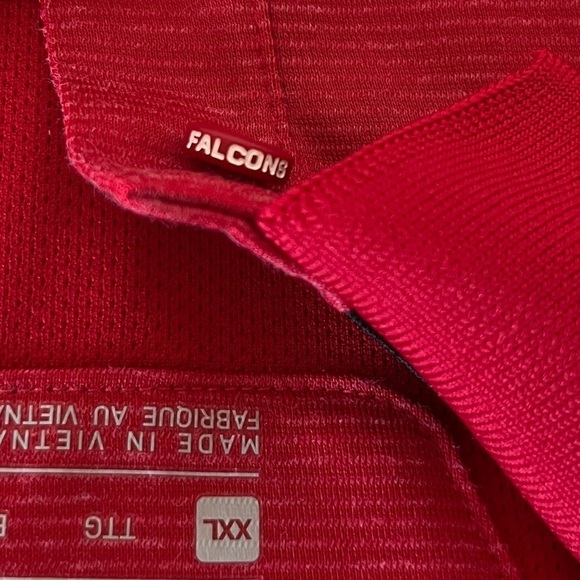 Atlanta Falcons NFL On Field Apparel Nike Dri-Fit Polo Shirt Size XXL - Picture 7 of 12